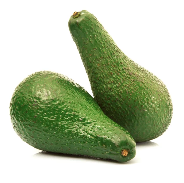 Avocado op witte achtergrond — Stockfoto