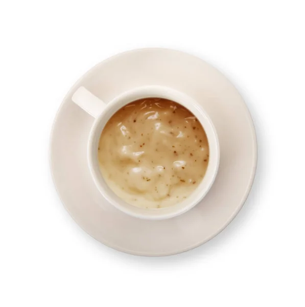 Włoska kawa na białym tle — Zdjęcie stockowe