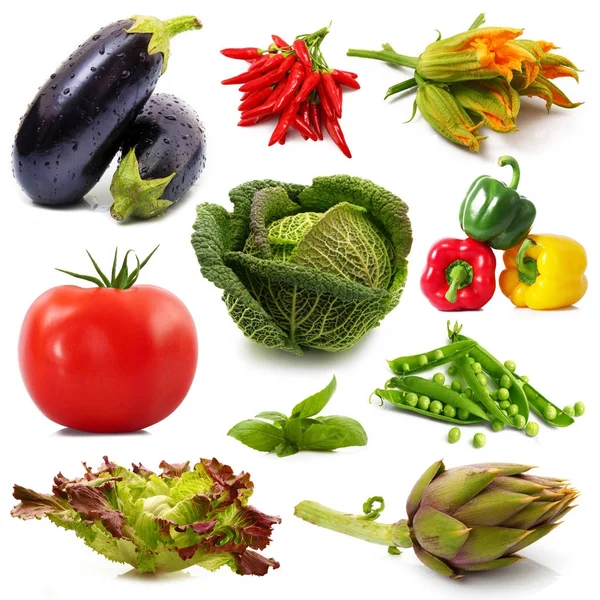 Background of fresh vegetables — Stock Photo, Image