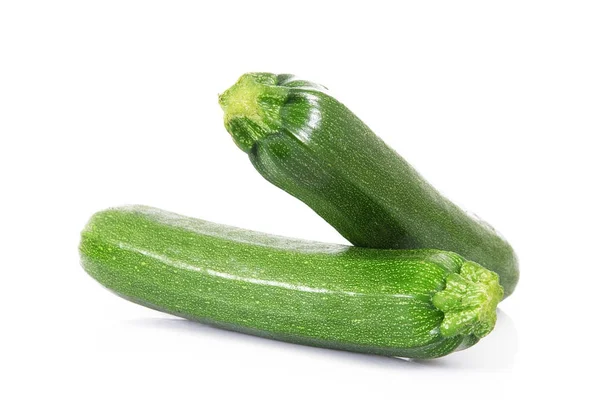 Verse courgette op witte achtergrond — Stockfoto