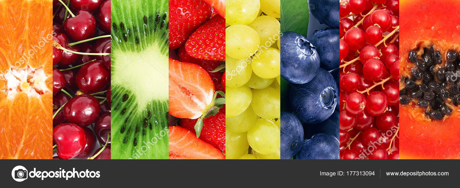 Mix fruit on background Stock Photo by ©Photobeps 177313094