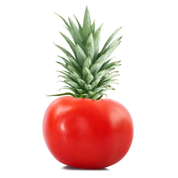 Ibrid vegetable fruit pineapple-tomato — Stock Photo, Image