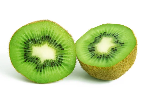 Kiwi sobre fundo branco — Fotografia de Stock