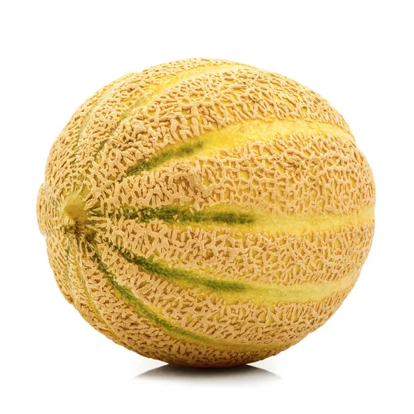 Meloen witte achtergrond — Stockfoto
