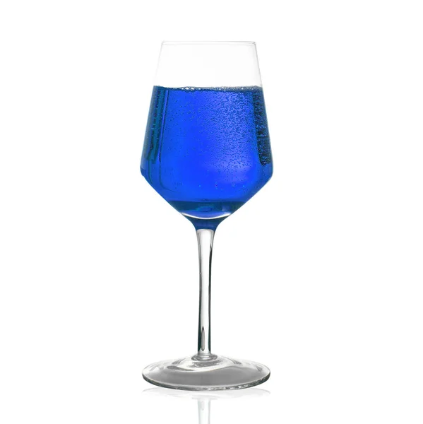 Glass of cocktail in white background — Stock Photo, Image