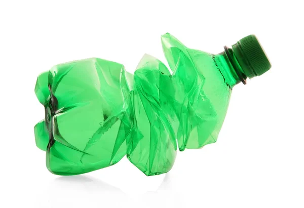 Plastic bottle in white background — Stock Photo, Image