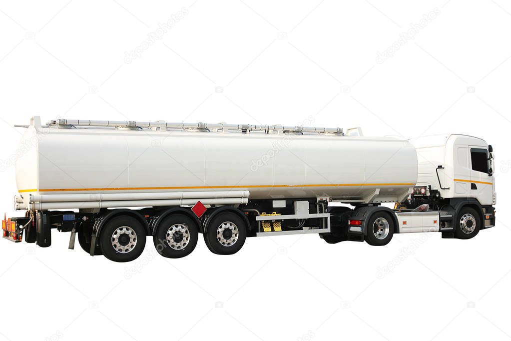 Tanker for the transport of solvent
