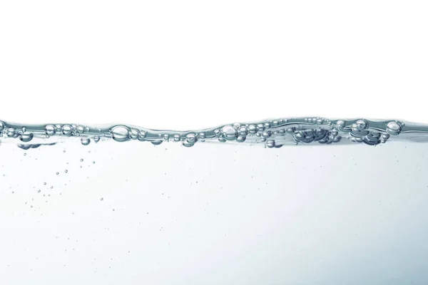 Wasserspritzer auf weißem Hintergrund — Stockfoto