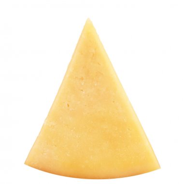 orijinal İtalyan peynir beyaz arka planda