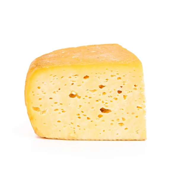 Original italian cheese in white background — Stock Photo, Image