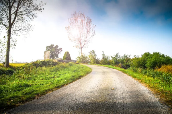 Original country rural landscape — Stock Photo, Image