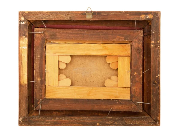 Old frame in white background — Stock Photo, Image