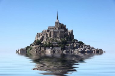 Mont saint michel manastırına
