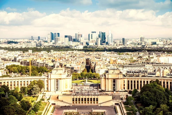 Vista de París desde la Torre Eiffel — Foto de Stock