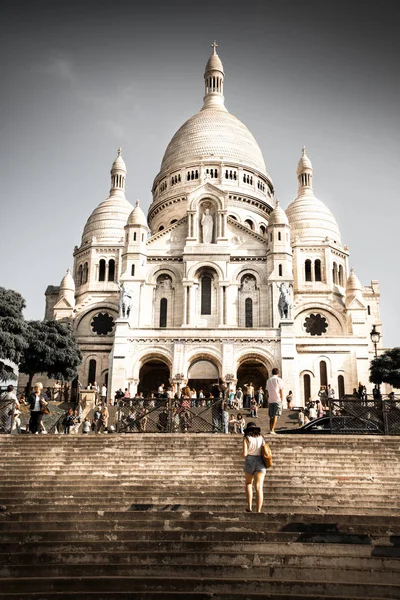 Basílica del Sagrado Corazón de París — Foto de Stock