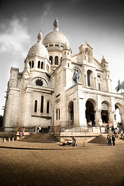 Basílica del Sagrado Corazón de París — Foto de Stock