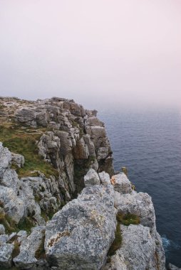 Brittany sis ile yaz aylarında kayalıklarla