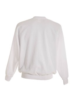 İzole sıradan unisex kazak kadar sahte