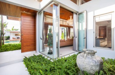 iç ve dış tasarımı ve ev dekorasyon