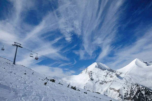 Ski zone Bansko, Bulgaria — Zdjęcie stockowe