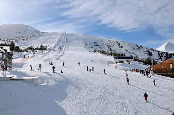 Ski zone Bansko, Bulgaria — Stok fotoğraf