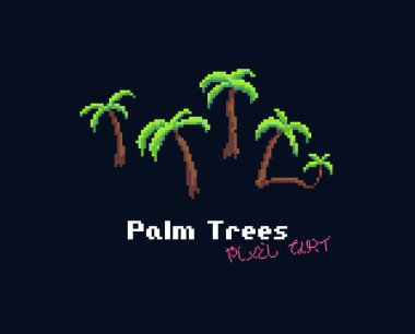 Pixel Art Palms