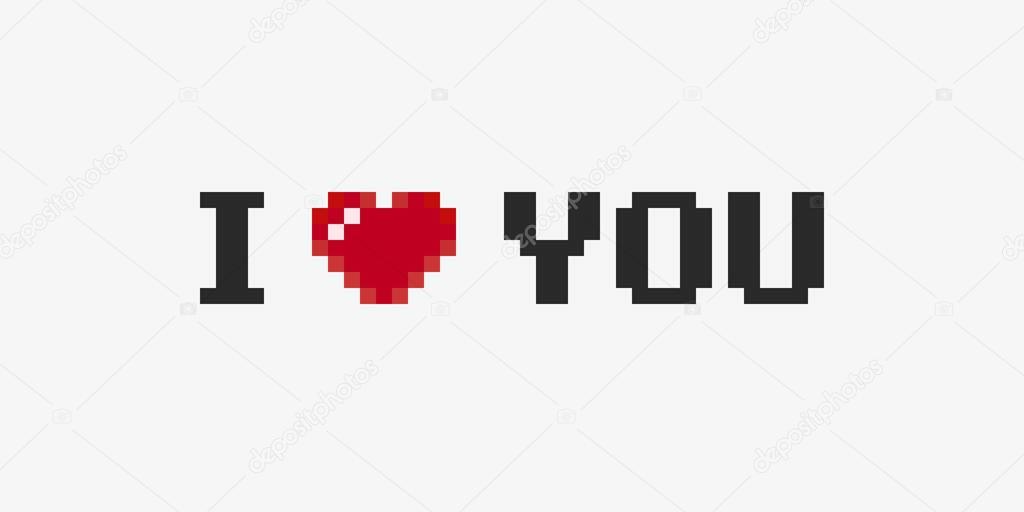 Pixel I Love You