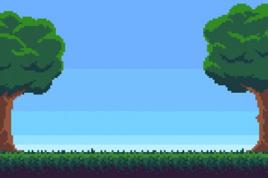 Piksel oyun arka plan