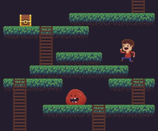 Piksel sanat sahnesi