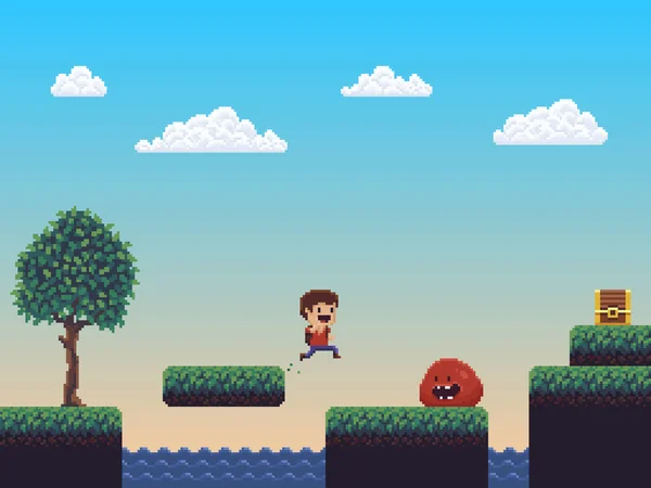 Piksel sanat sahnesi