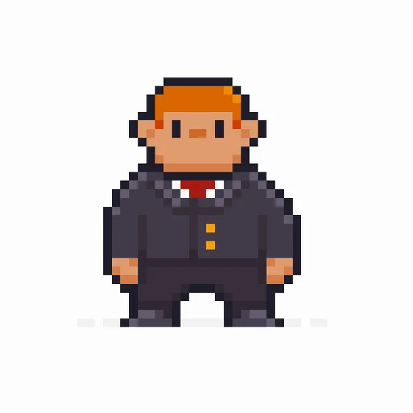 Personaje Pixel Art — Vector de stock