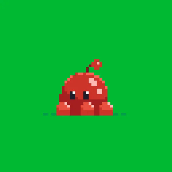 Pixel art jelly — Stockový vektor