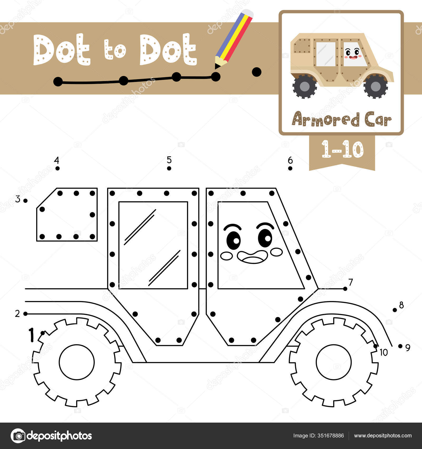 Jogo de Colorir para Crianças: Carro