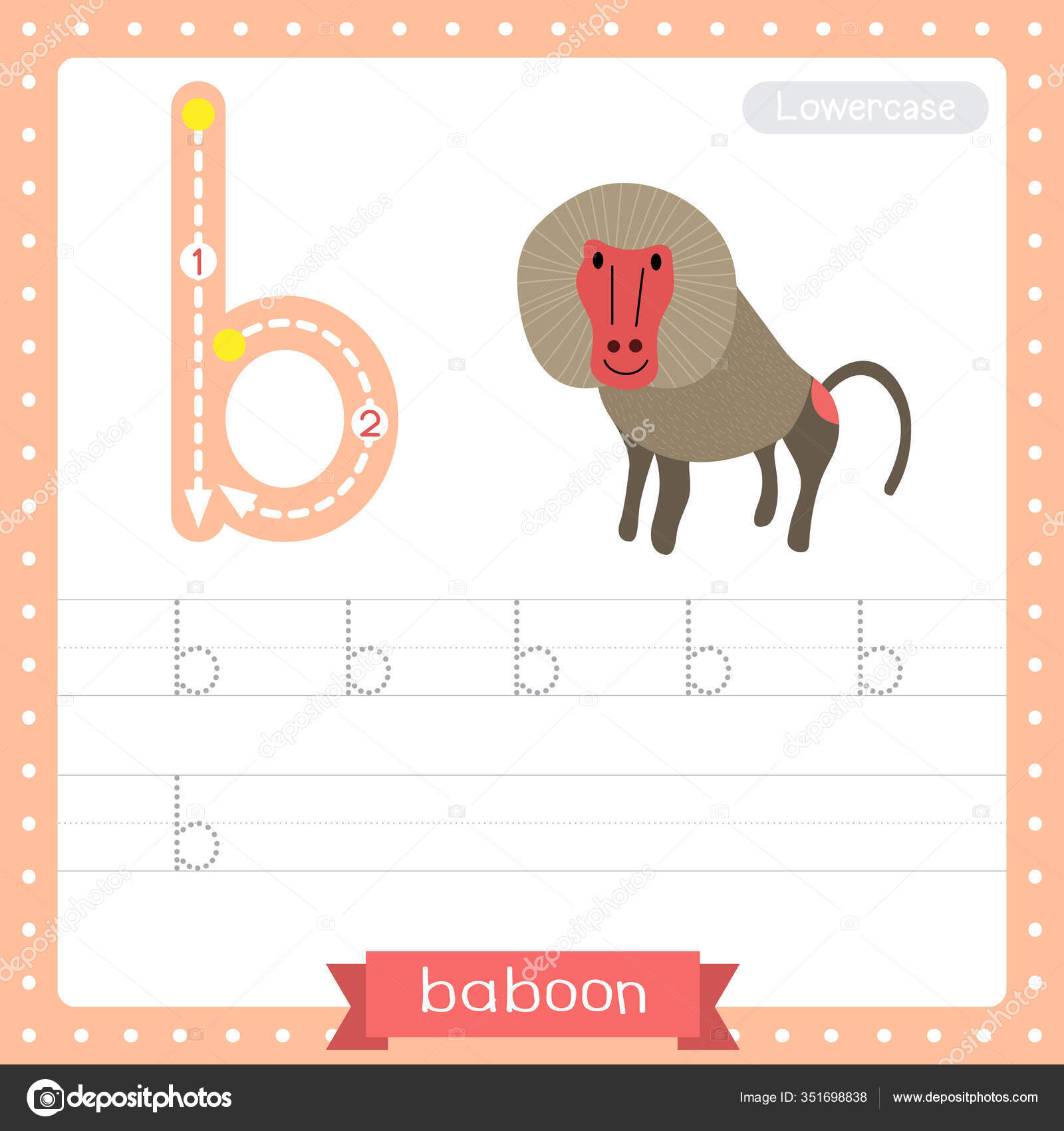 letter lowercase cute children colorful zoo animals abc alphabet tracing stock vector image by c natchapohn 351698838