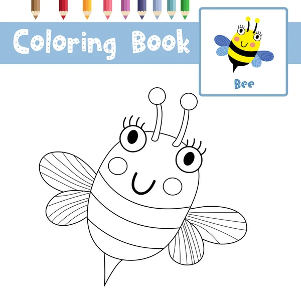 Ponto Ponto Jogo Educativo Colorir Livro Ilustração Vetor Jacaré —  Vetores de Stock