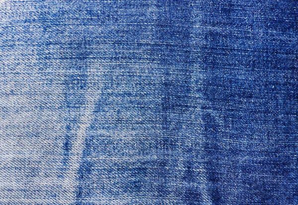 Texture of blue jeans — Stock Photo, Image