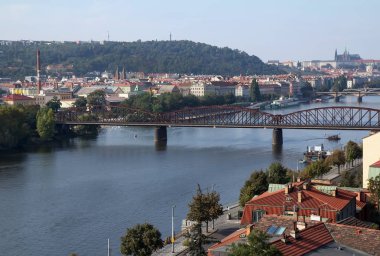 Vyshgorod görünümünden Prag.