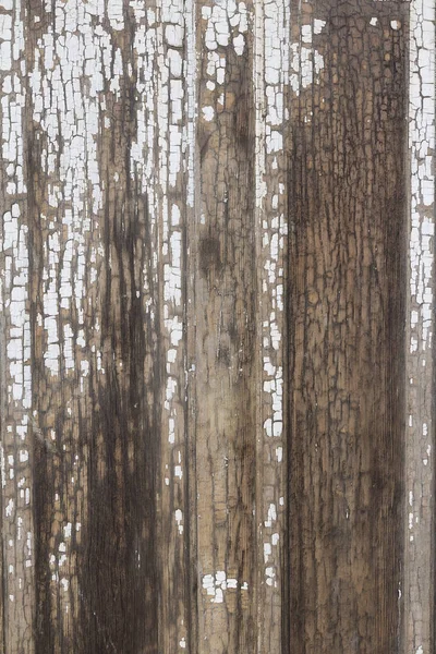 Alter Holzhintergrund mit abblätternder Farbe — Stockfoto
