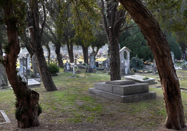 ヴェネツィア イタリア 10月13 2019 墓地サンミケーレの墓石 — ストック写真
