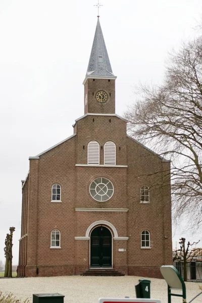 Chiesa Riformata Denominata Ichtus Reeuwijk Dorp Nei Paesi Bassi — Foto Stock