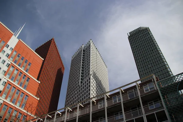 Edificios Modernos Centro Ciudad Hauge Todos Los Edificios Son Ministerios —  Fotos de Stock