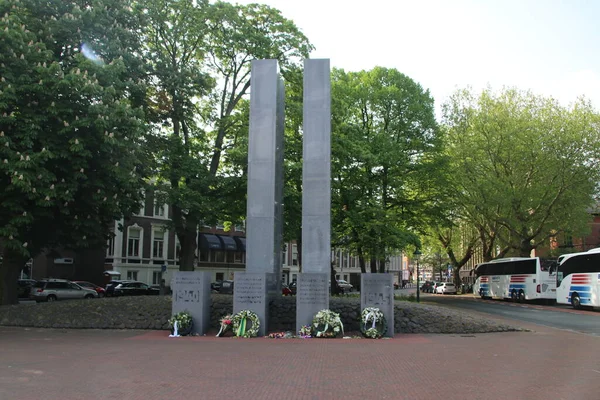 Statue Zum Gedenken Die Opfer Des Zweiten Weltkriegs Den Haag — Stockfoto