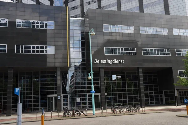 Ufficio Dell Autorità Fiscale Olandese Belastingdienst Nel Distretto Amsterdam Sloterdijk — Foto Stock