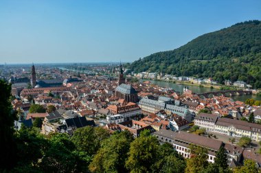 Castle Heidelberg, Almanya'nın eski şehir