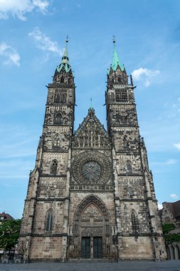 Nuremberg, Almanya'nın eski şehir Aziz Lorenz Kilisesi