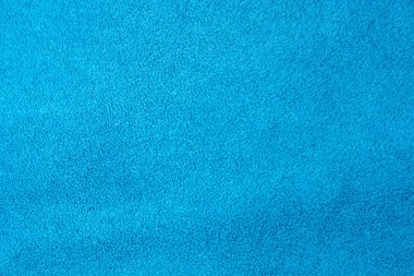 Mavi havlu yakın çekim yukarıda da görüleceği