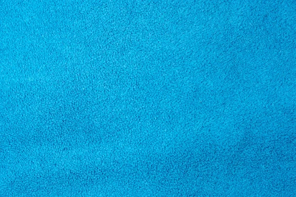 Синій рушник крупним планом видно зверху — стокове фото