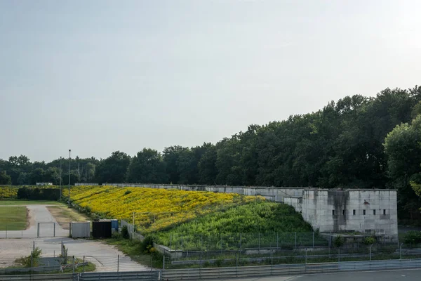 Nürnberg, Almanya - 30 Ağustos 2017: Taş binaları