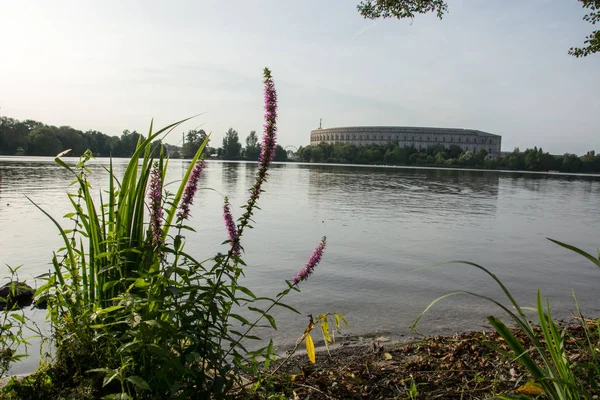 NUREMBERG, GERMANIA - 30 AUGUST 2017: "Kongresshalle" la — Fotografie, imagine de stoc