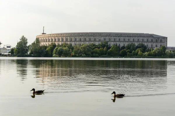 Nürnberg, Tyskland - 30 augusti 2017: Den ”Kongresshalle” på den — Stockfoto